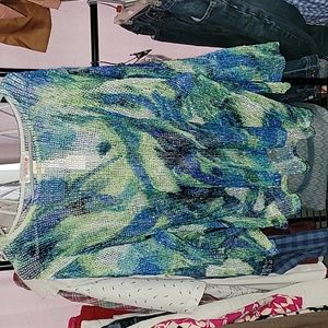 Peachy Pink netted shirt